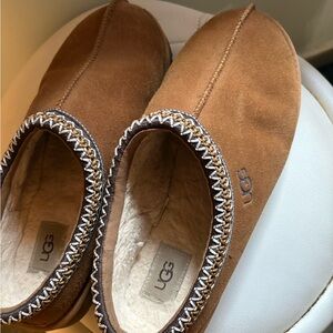 UGG Tan Suede Slip-Ons